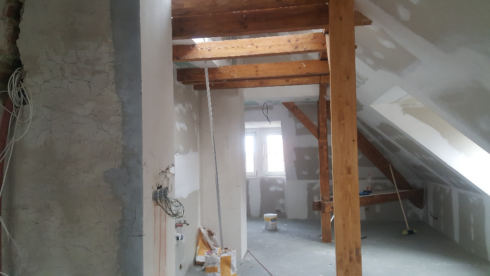 Kompletní přestavba podkroví