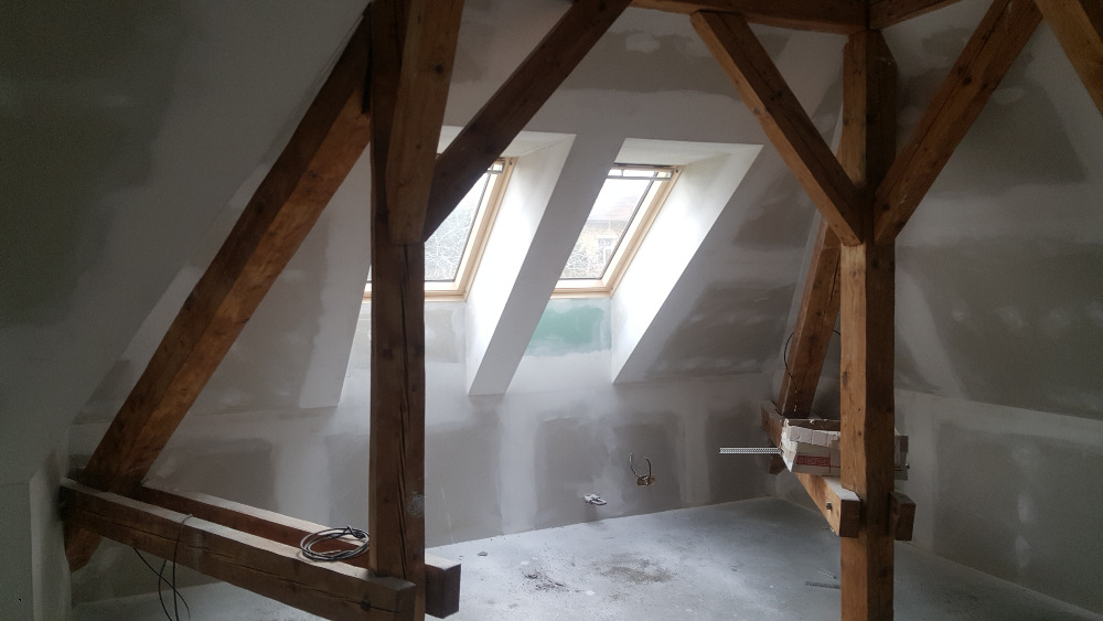 Kompletní přestavba podkroví