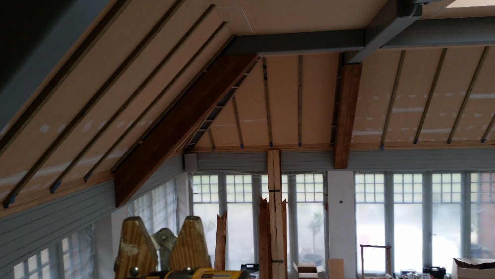 Guildford, Velká Británie, bazénový strop