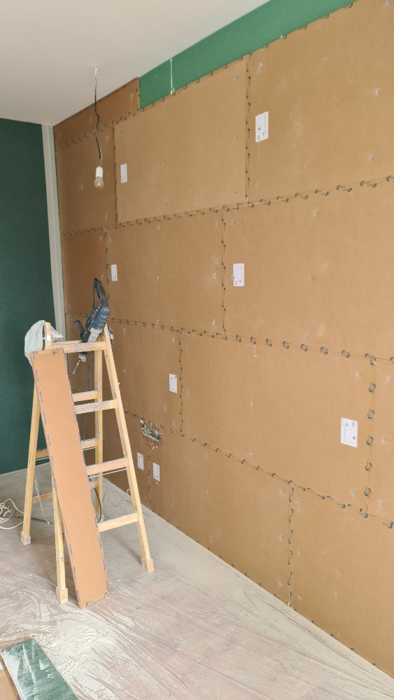 Akustická úprava stěny, WOLF desky